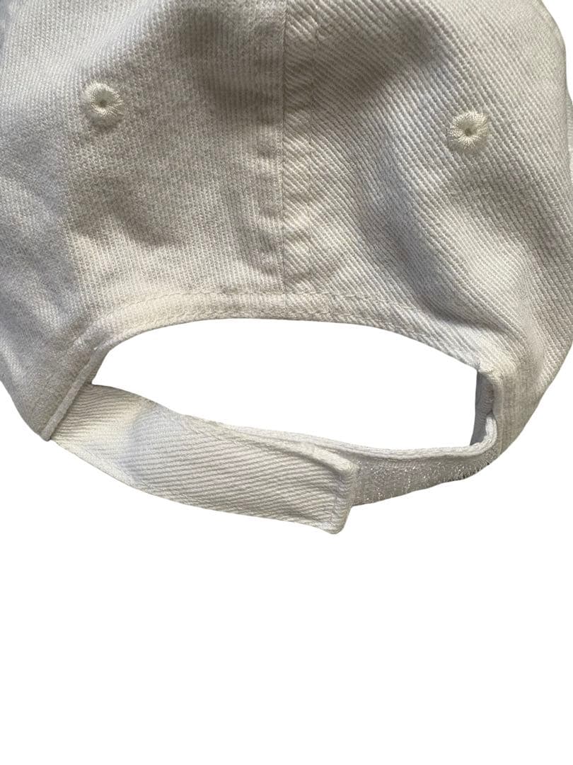 バレンシアガ　BALENCIAGA ベースボールキャップ　コットン　白　59cm