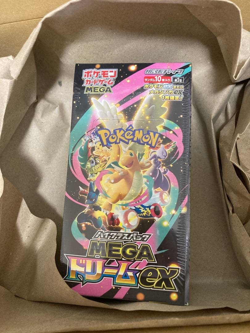 ポケモンカードゲーム MEGA ドリーム　シュリンク有り