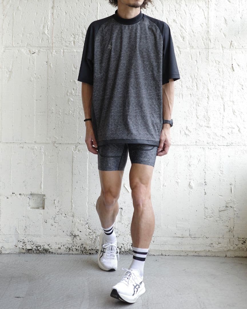 ウォーキング・ランニングウェア RYOGEN NOSTALGIC MOCK NECK H/S TEE /