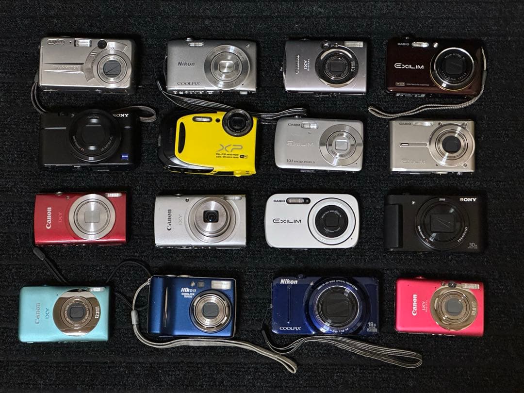 19台 デジタルカメラ まとめ 《ジャンク品》