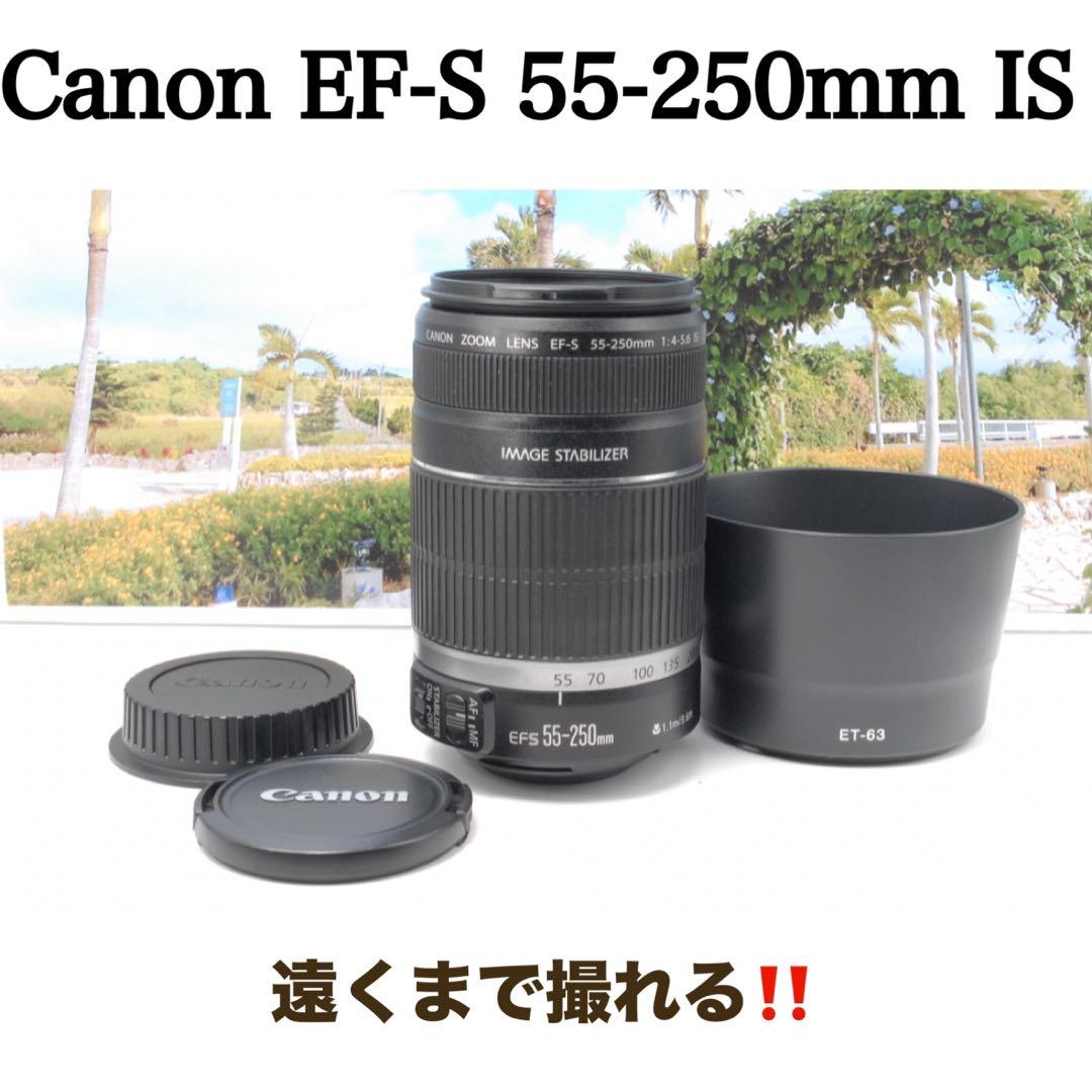 ✨美品✨Canon EF-S 55-250mm IS F4-5.6 望遠レンズ