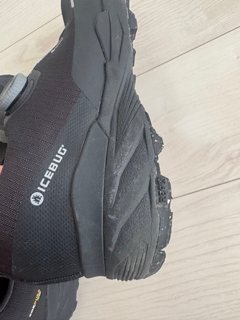 【美品】ICEBUG BOA ブラック アウトドアシューズ　28cm