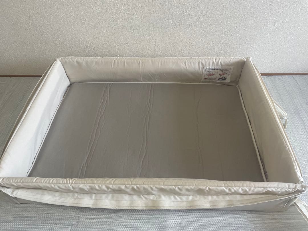 状態良好✨Aprica ココネルエアープラス AB ホワイトグレー　 収納袋付属