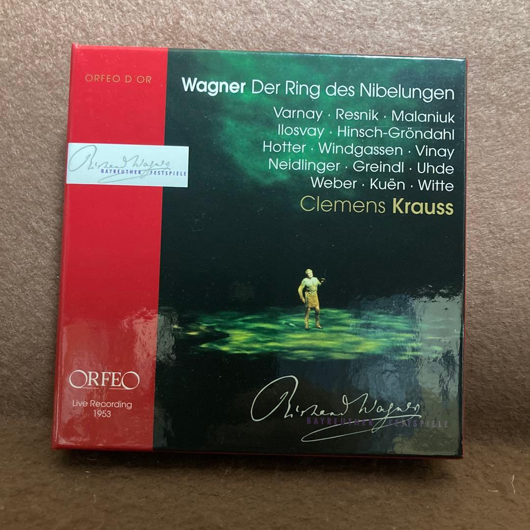 【CD未使用】ワーグナー: 楽劇《ニーベルングの指環》（13CD）クラウス指揮