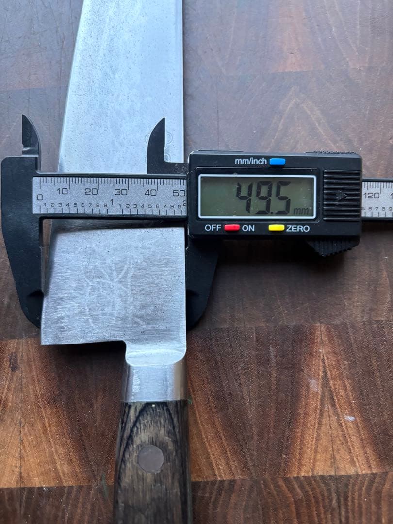 堺一文字光秀　Sword 切付　牛刀　7寸　270mm 包丁　洋包丁　VG1