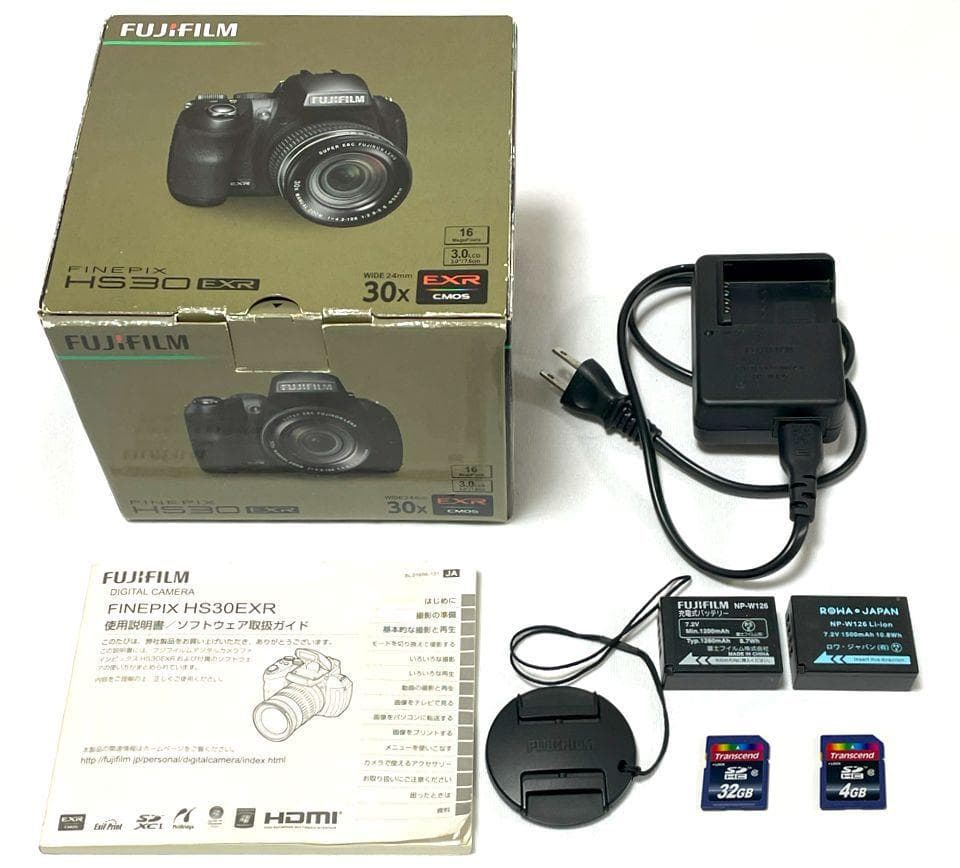 ☆　富士フィルム FUJIFILM FINEPIX HS30 EXR