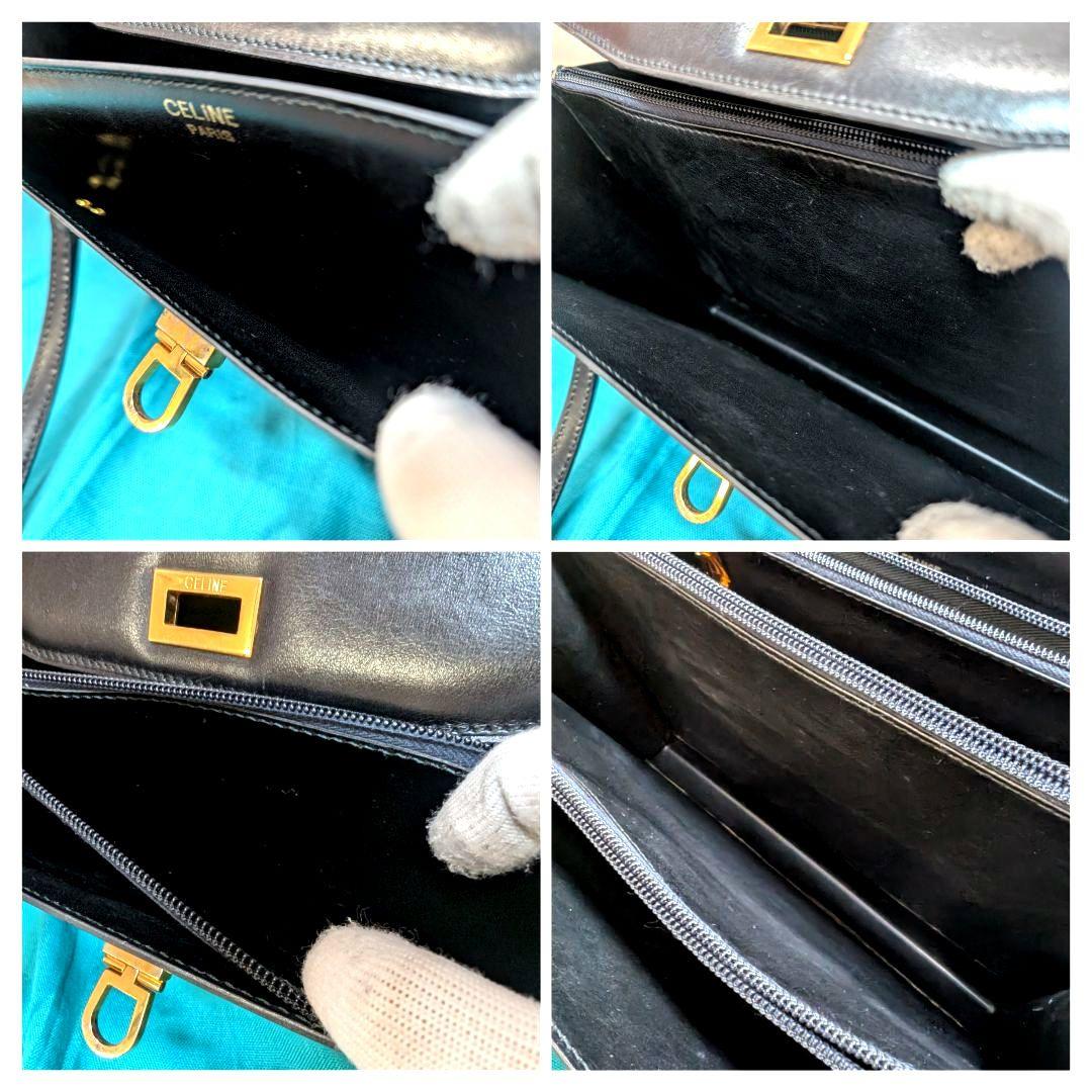 ✨king…✨♥美品♥セリーヌ ハンドバッグ レザー CELINE