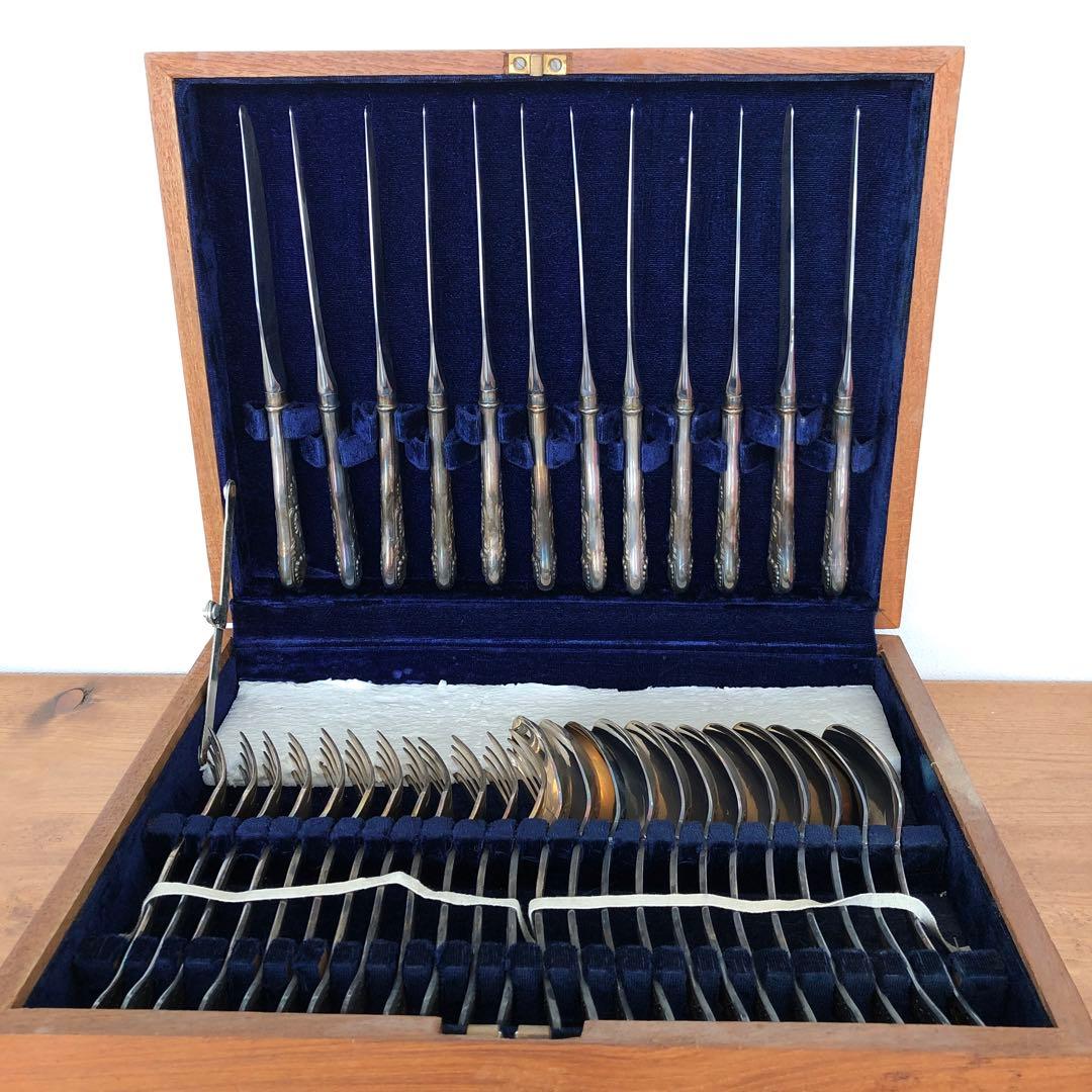 ビンテージ　USN インターナショナル シルバー カンパニーカトラリー　米国海軍