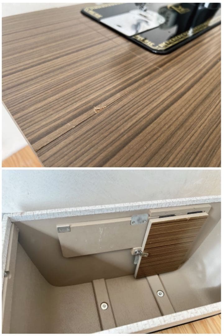 【希少】電動化アンティークミシン RICCAR　ケース入り【動作確認済み】