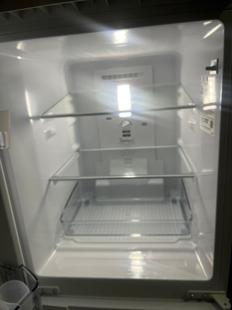 中古美品2024年製 SHARP シャープ 単身用 SJ-D15P-W 左開き可