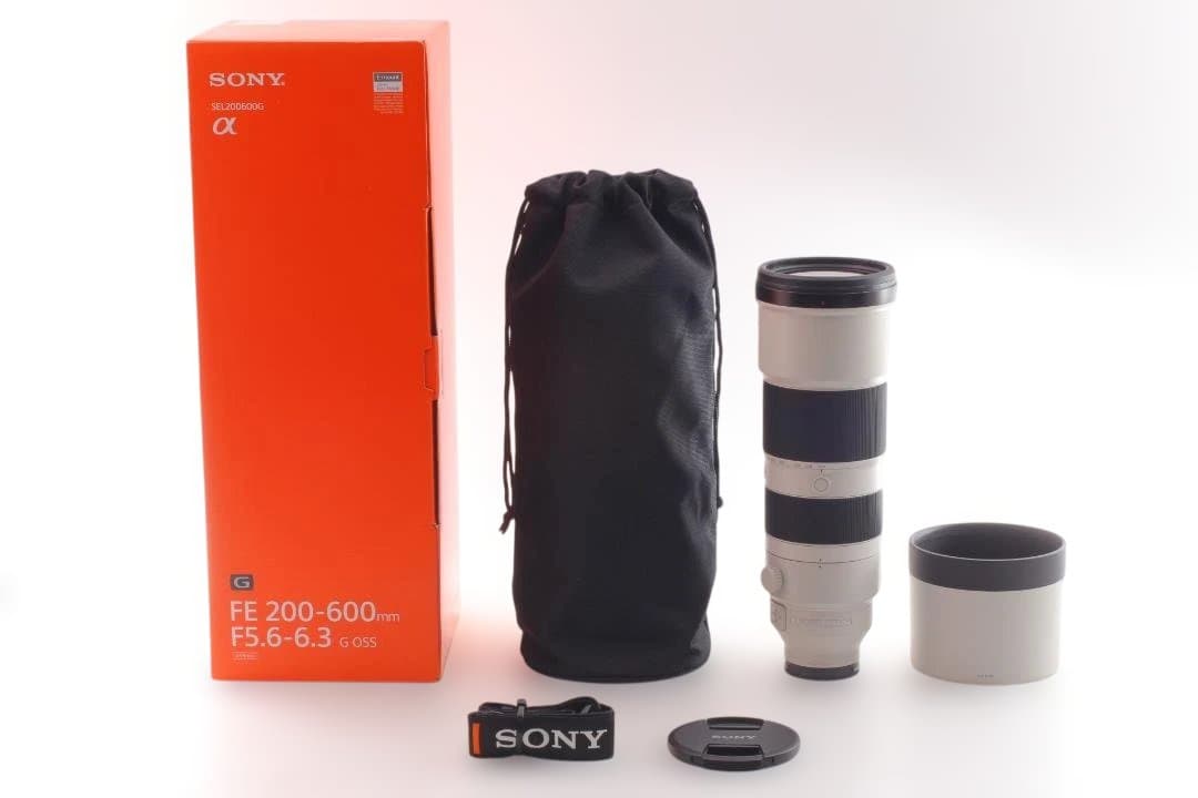 SONY FE 200-600mm F5.6-6.3 G OSS レンズ