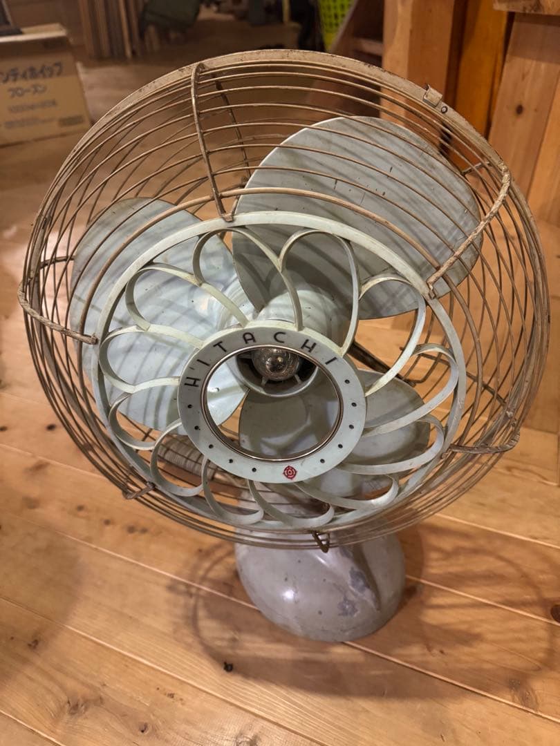 HITACHI レトロ扇風機【アンティーク】