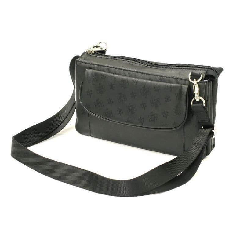 新品 ヤマト屋 NUVO お財布ショルダーバッグ ブラック