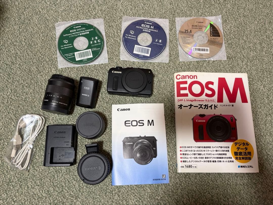 Canon EOS M ミラーレス一眼レフ 動作確認済み