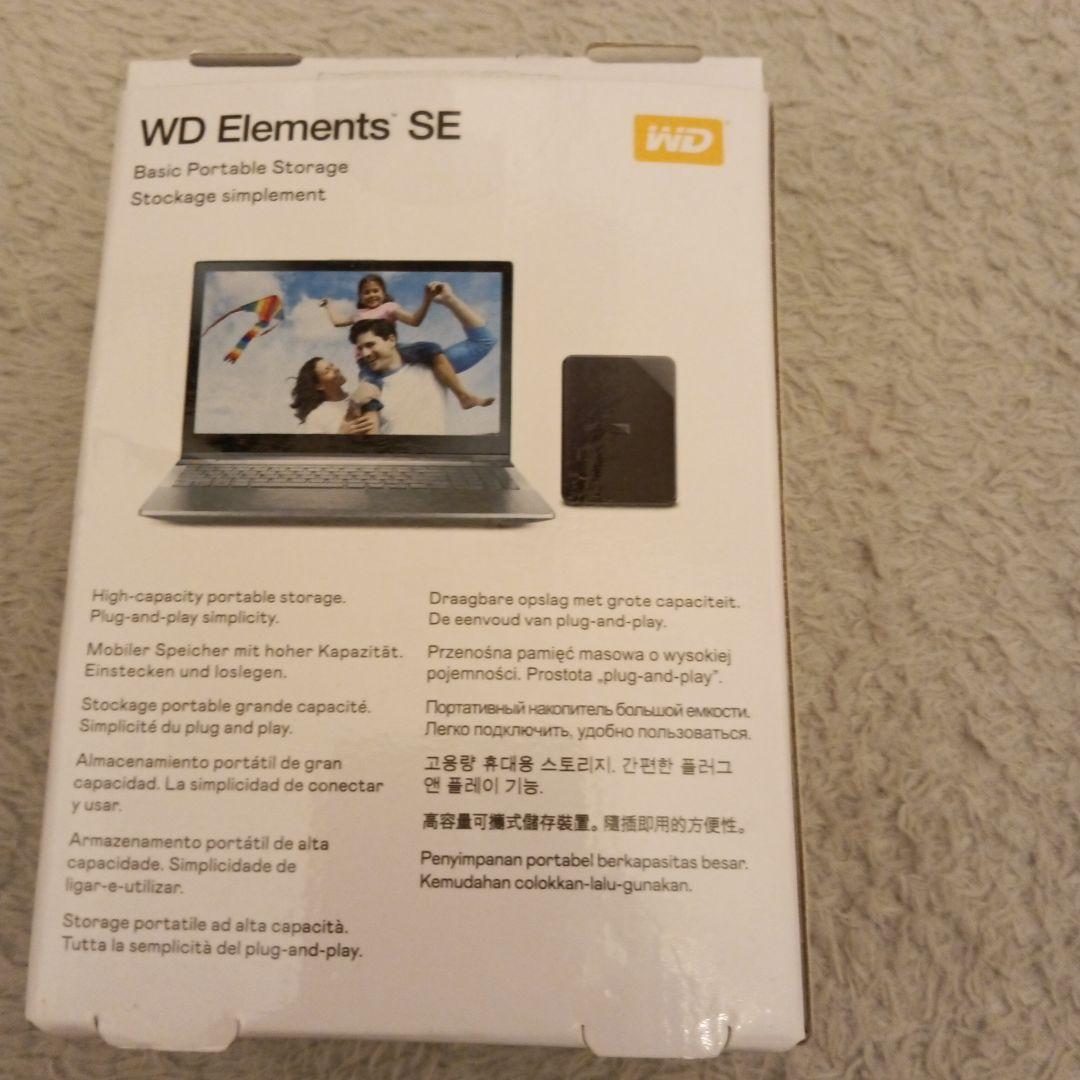 WD Elements SE 1TB 外付けハードディスク