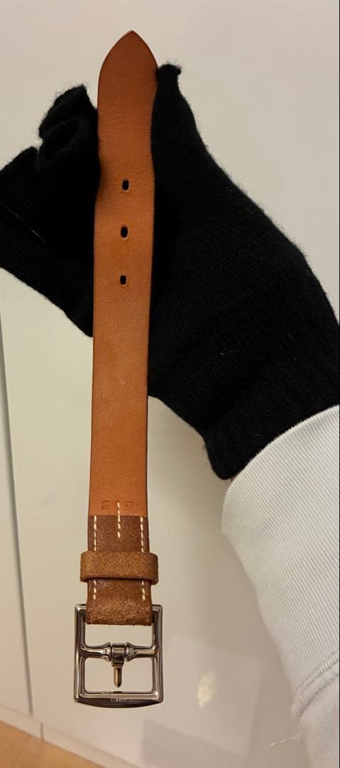 HERMES エトリヴィエールレザーブレスレット　マルジェラ期　藤原ヒロシ