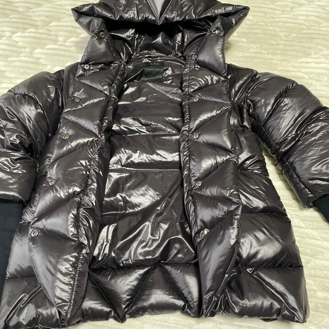 タトラス　ダウンジャケット　ショート丈　ダークブラウン　01 S