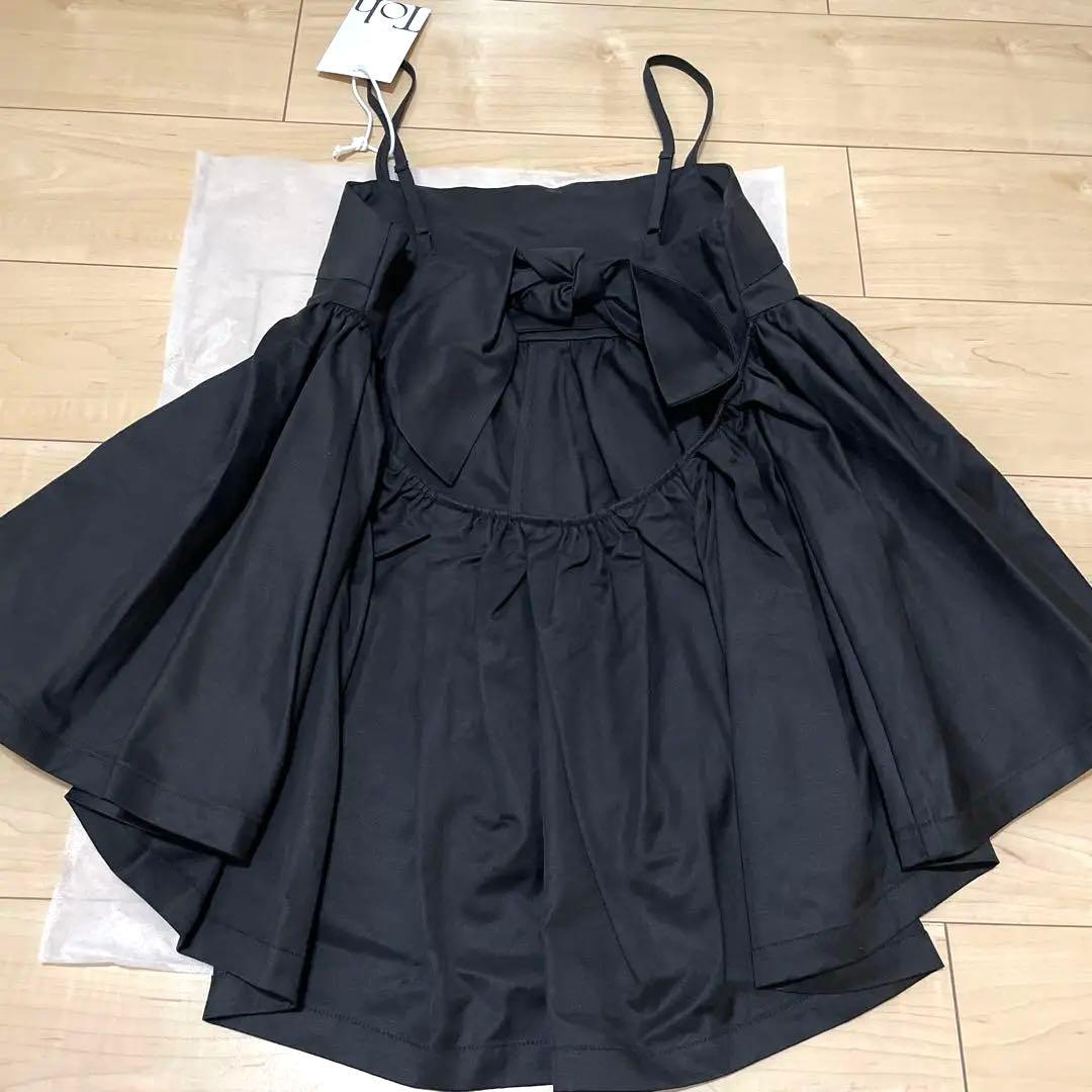 Toh トー　VICKY CAMI-TOPS Black　キャミトップス　黒