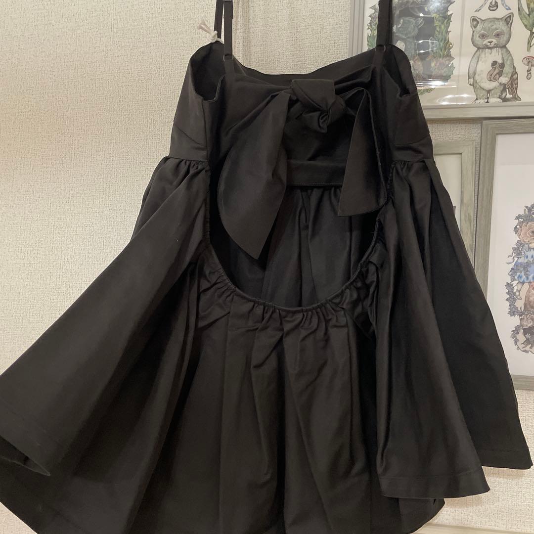 Toh トー　VICKY CAMI-TOPS Black　キャミトップス　黒