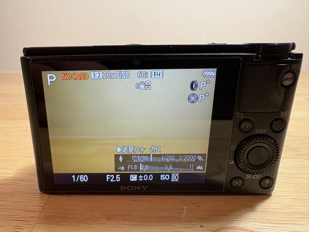 Sony DSC-RX100 初代後期 本体 + バッテリー1個 ジャンク扱い