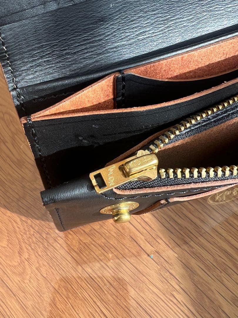 keywest828 茶芯 トラッカーウォレット　美品　財布