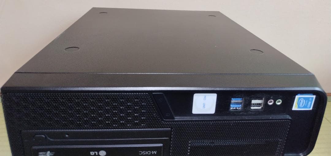 ASUS B85M-G i7-4790CPU 自作スリムデスクトップPC