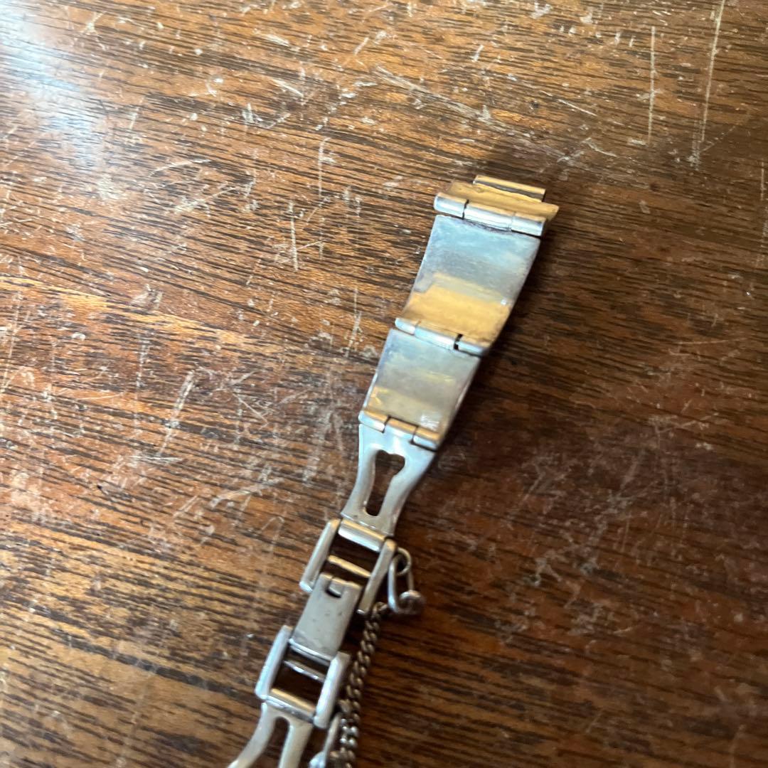 ヴィンテージ　シルバー　ターコイズウォッチブレスレット