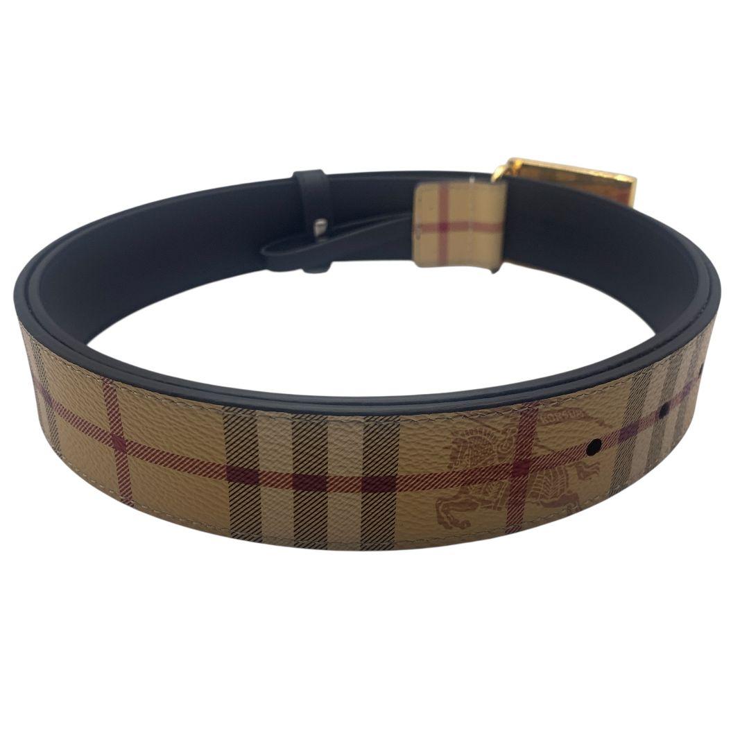 美品★Burberry　バーバリー　ベルト　リバーシブル105-115ｃｍ