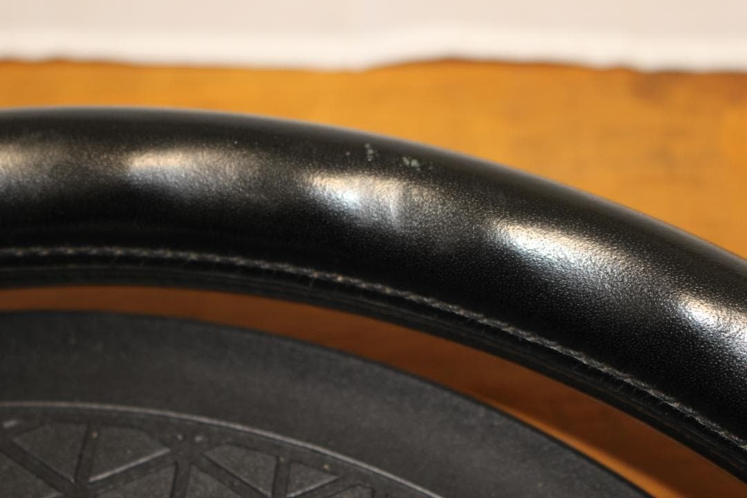 NISSAN R32 GT-R 純正 革巻きハンドル 前期