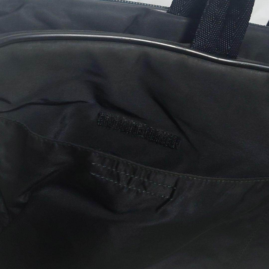 【希少】プラダ ビジネスバッグ ブリーフケース ナイロン 三角ロゴプレート