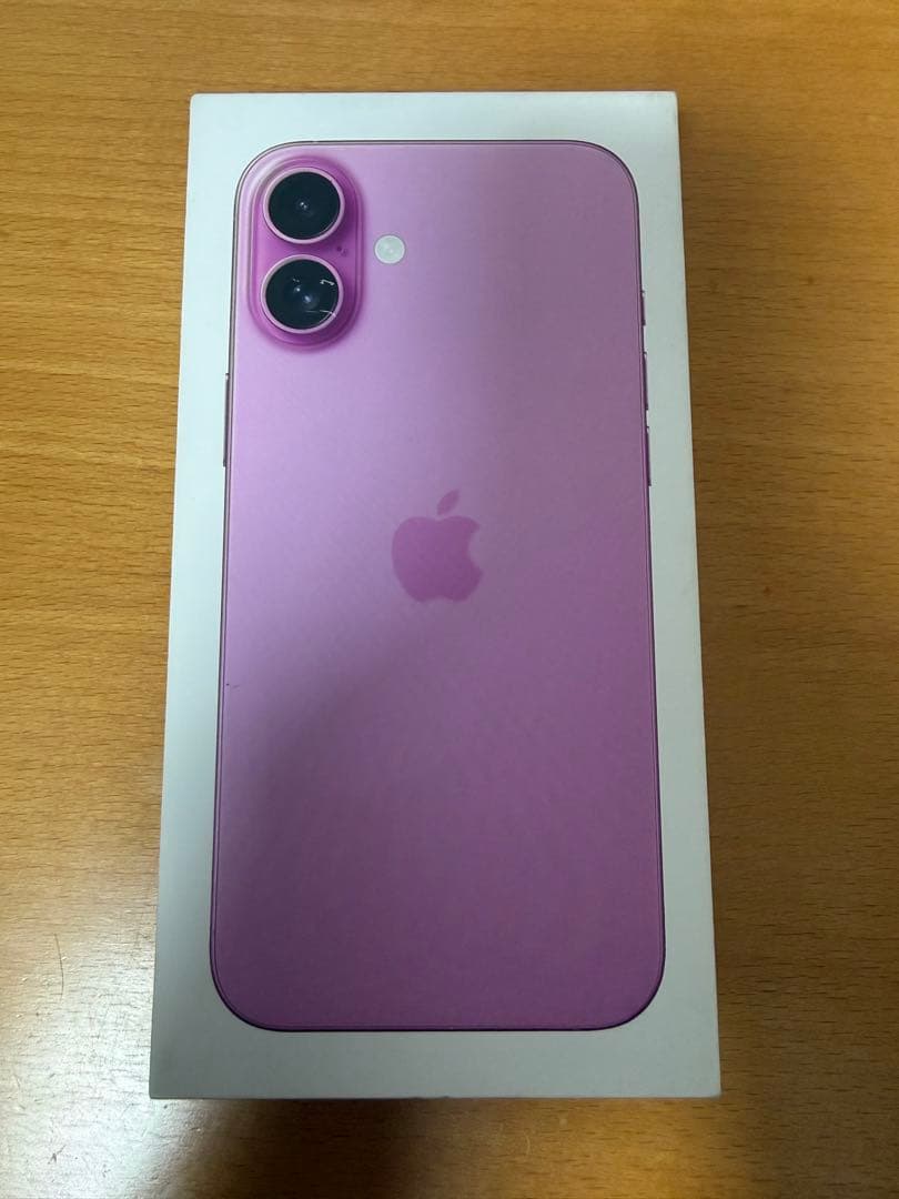 iPhone 16 plus 128 ピンク