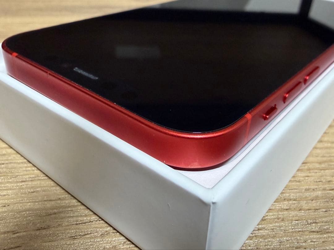 iPhone 12 レッド 箱付き ケーブルあり