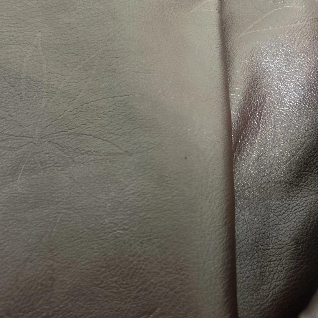 【美品】HUF ハフ フェイクレザー プラントリーフ パーカー ブルゾン XL