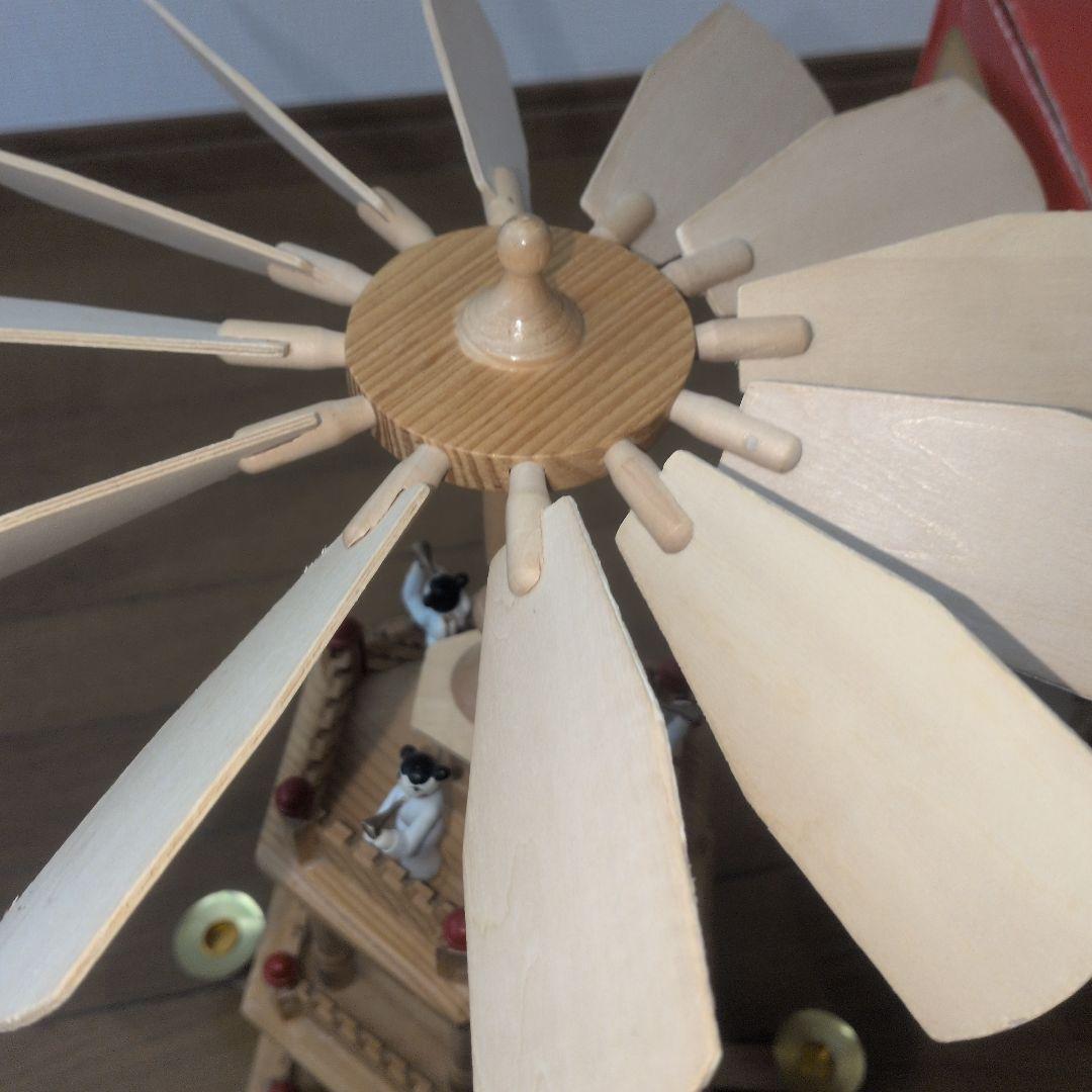 希少 箱 ドイツ クリスマスピラミッド ヴィンテージ アンティーク