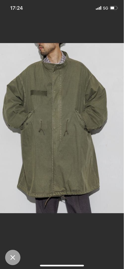 M65 LINER SET/モッズコート/ライナー セット 試着のみ