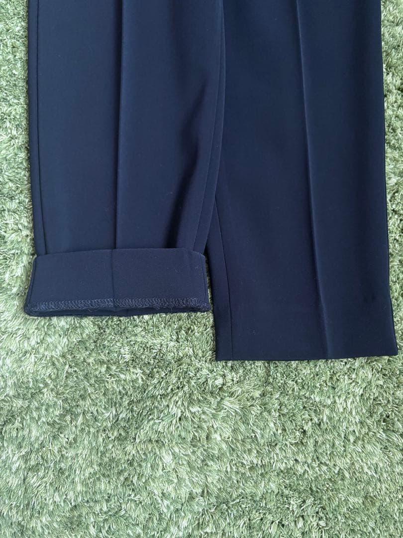 PLST ネイビー パンツスーツ上下セット