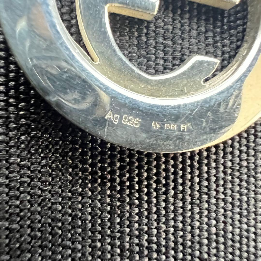 極美品✨グッチ ネックレス インターロッキング ギョーシェ GG SV925