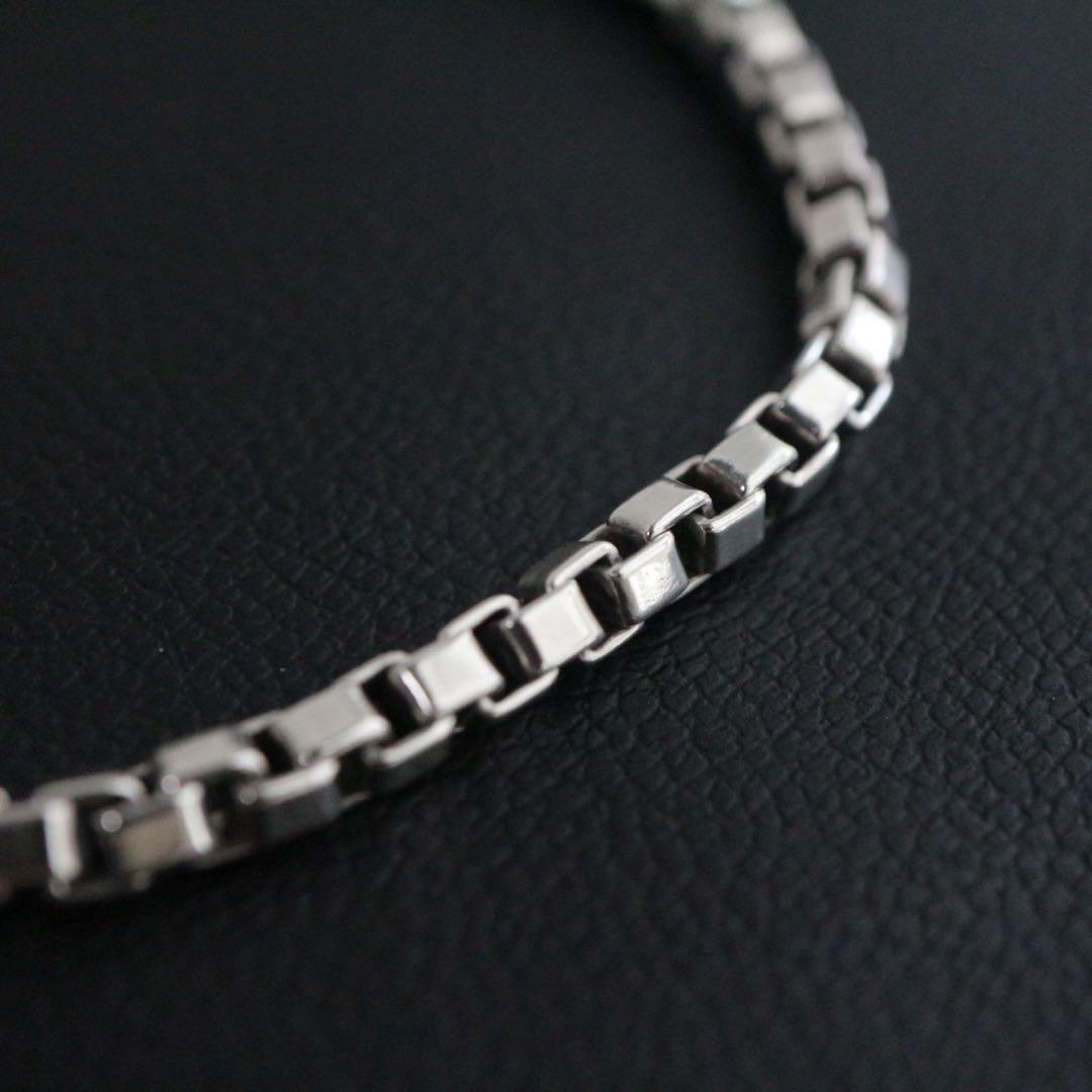 極美品✨箱袋付き✨ティファニー ベネチアン リンク ブレスレット男女メンズ