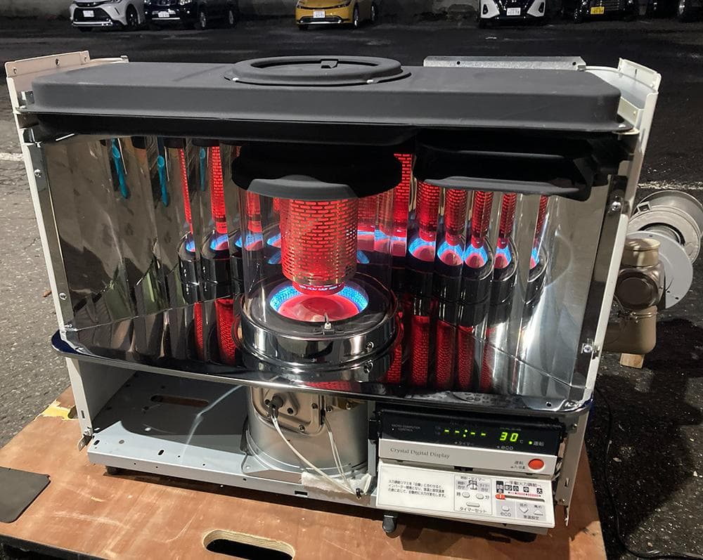 整備済◆コロナ■ FF式 輻射型 石油ストーブ ◆ FF-68BSL 灯油 暖房