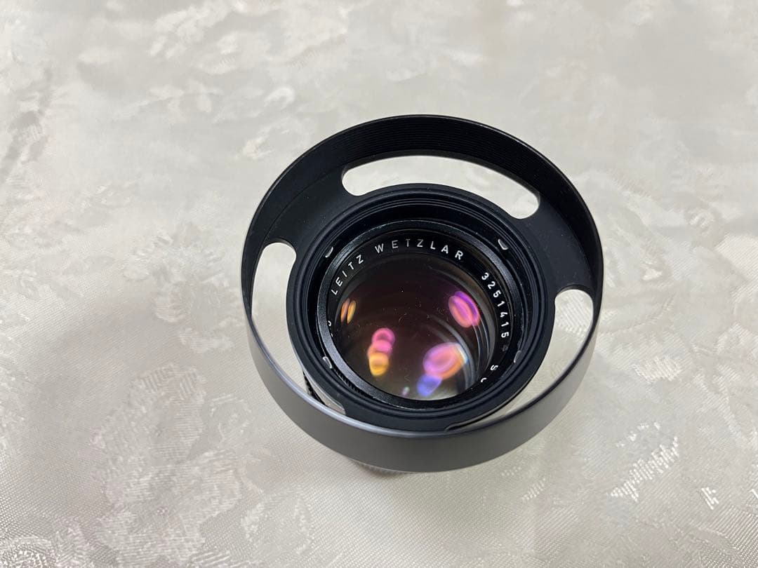 ライカ　ズミルクス　Summilux　f1.4 50mmレンズ フード付　美品