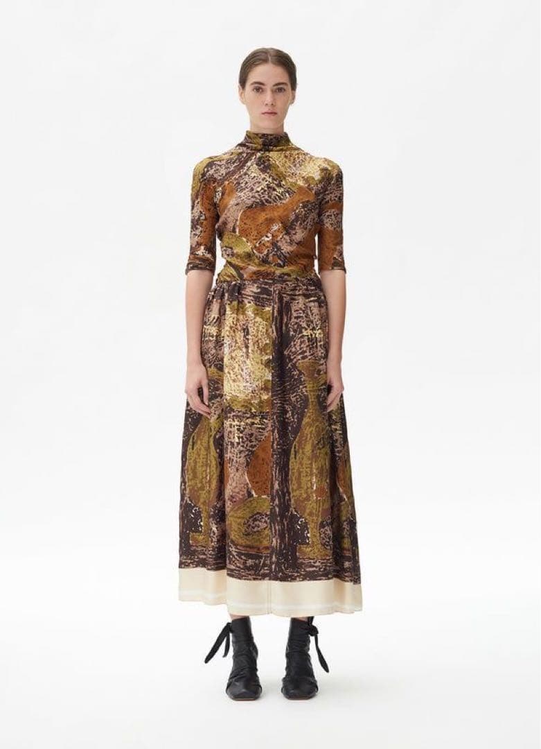 Celine セリーヌ フィービー シルク ワンピース ドレス ロングワンピース