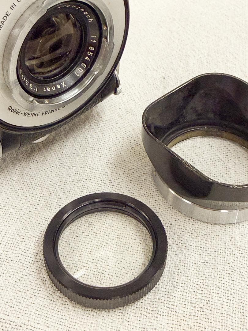 フィルムカメラ ROLLEI ROLLEIFLEX T Tessar 75mm