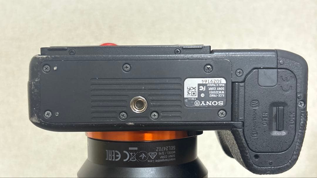 SONY α7R II ILCE-7RM2 シャッター約8500回