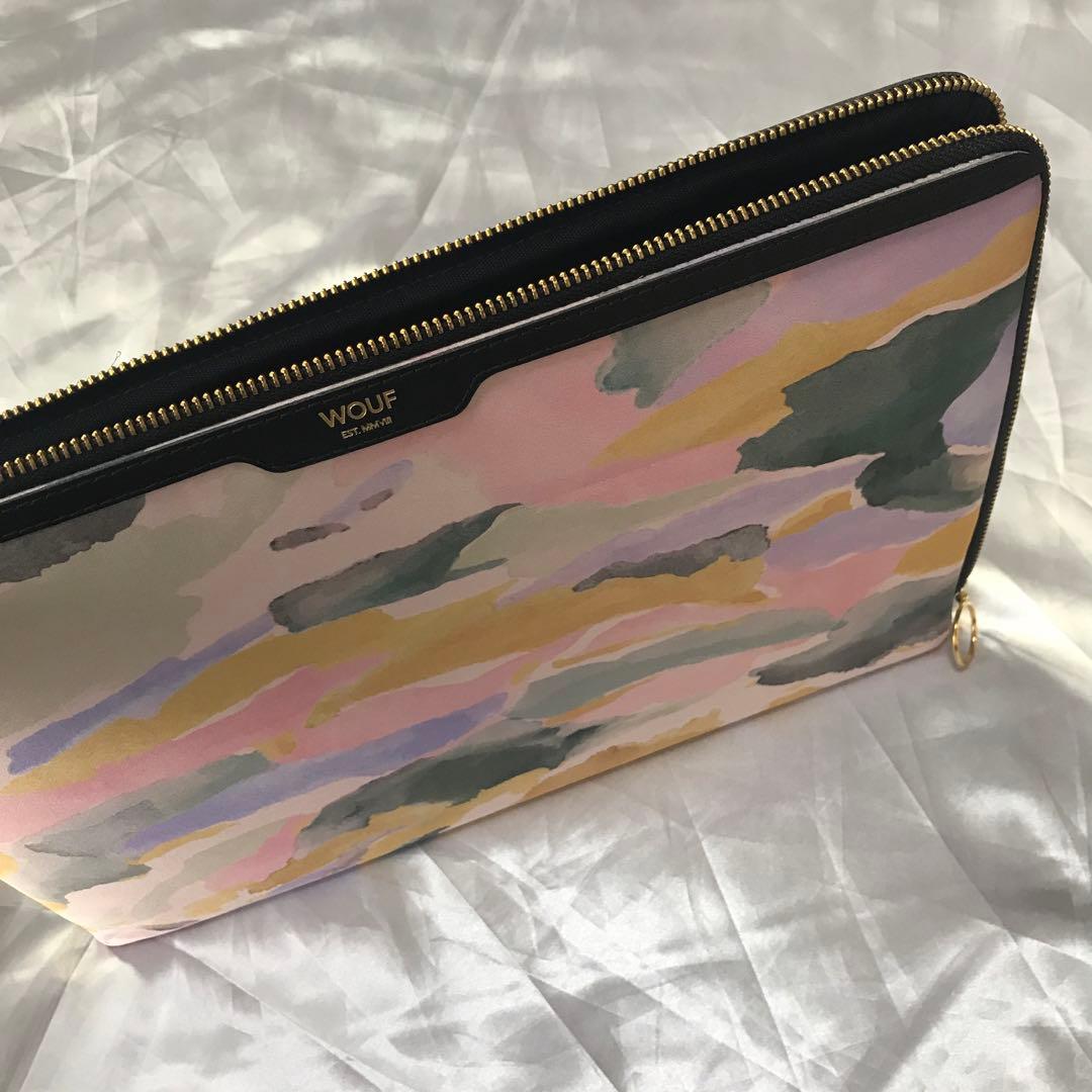 WOUF ノートパソコン タブレットケース PCケース L字型 13インチ