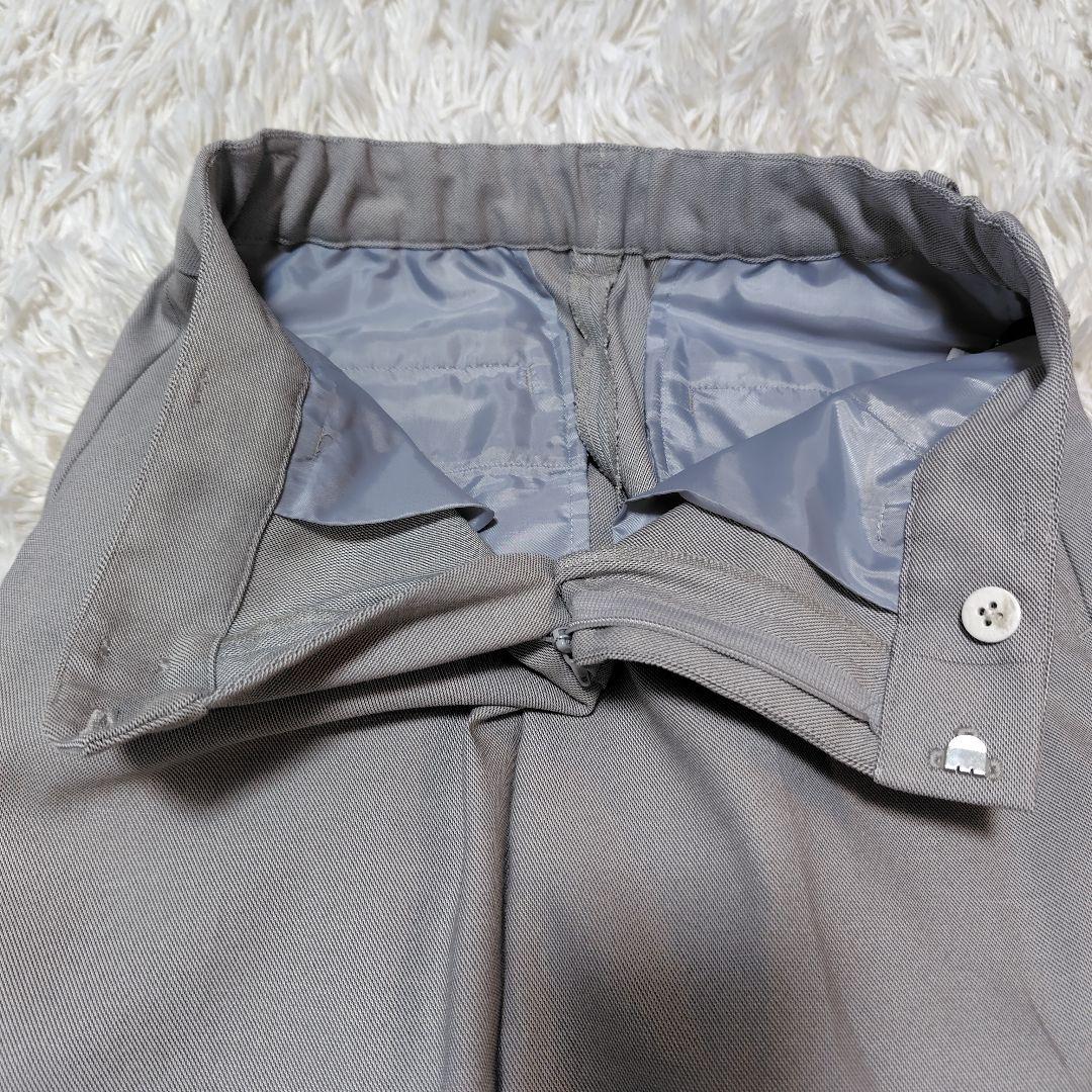 【美シルエット♡ノーカラー】グリーンレーベルリラクシング　パンツスーツ　S~M