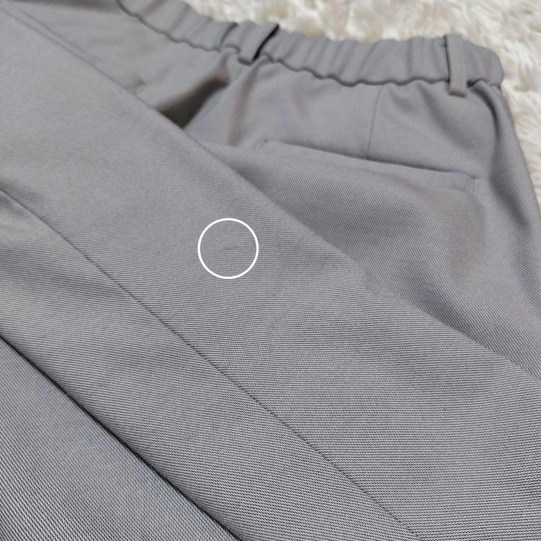 【美シルエット♡ノーカラー】グリーンレーベルリラクシング　パンツスーツ　S~M