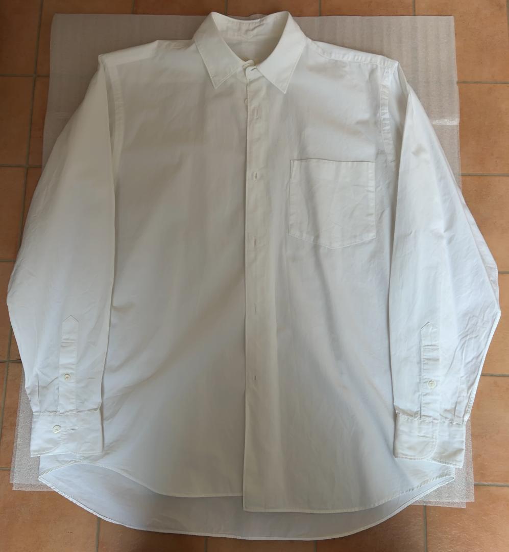 おまけ付き COMOLI SHIRT M01-02001 白 size 1