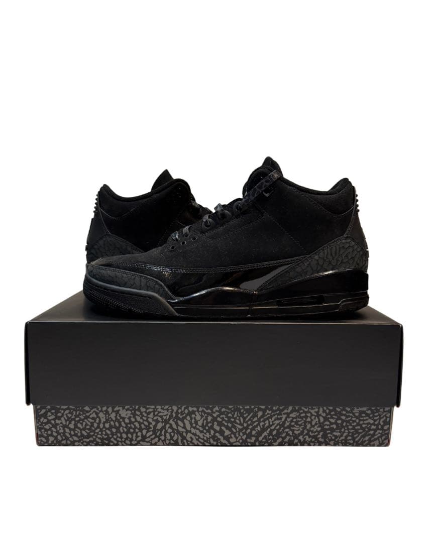 Air Jordan 3 Black Cat 28cm 【国内正規品】黒タグ有