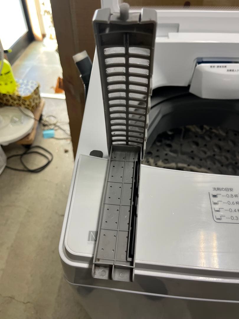 縦型洗濯機 本体 ホワイト　NTR60 ニトリ 2022年製T