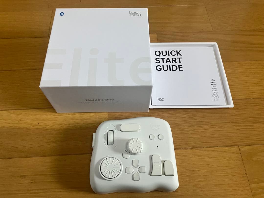 TourBox Elite アイボリーホワイト